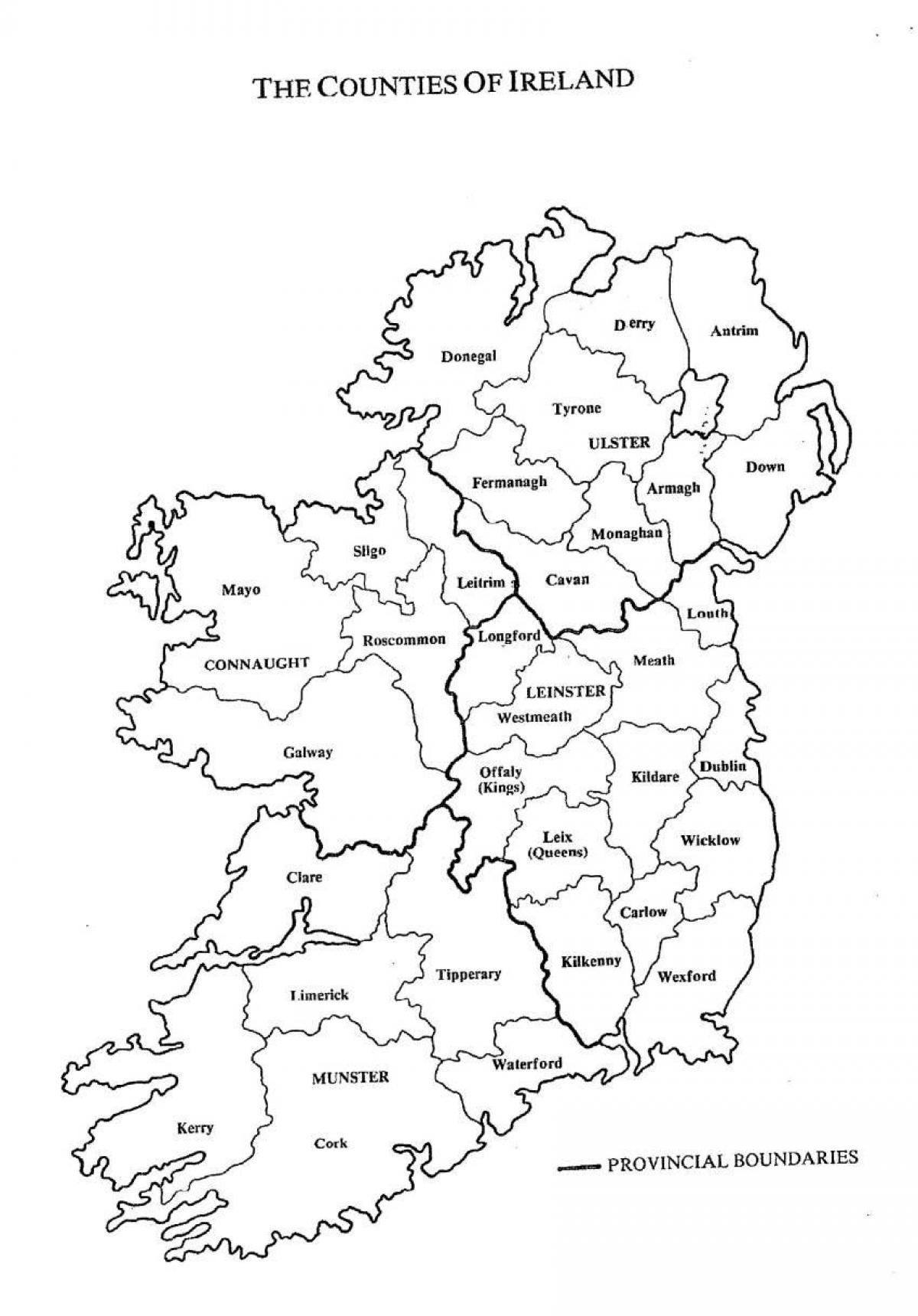 白地図のアイルランドとの国 地アイルランド北欧のヨーロッパ