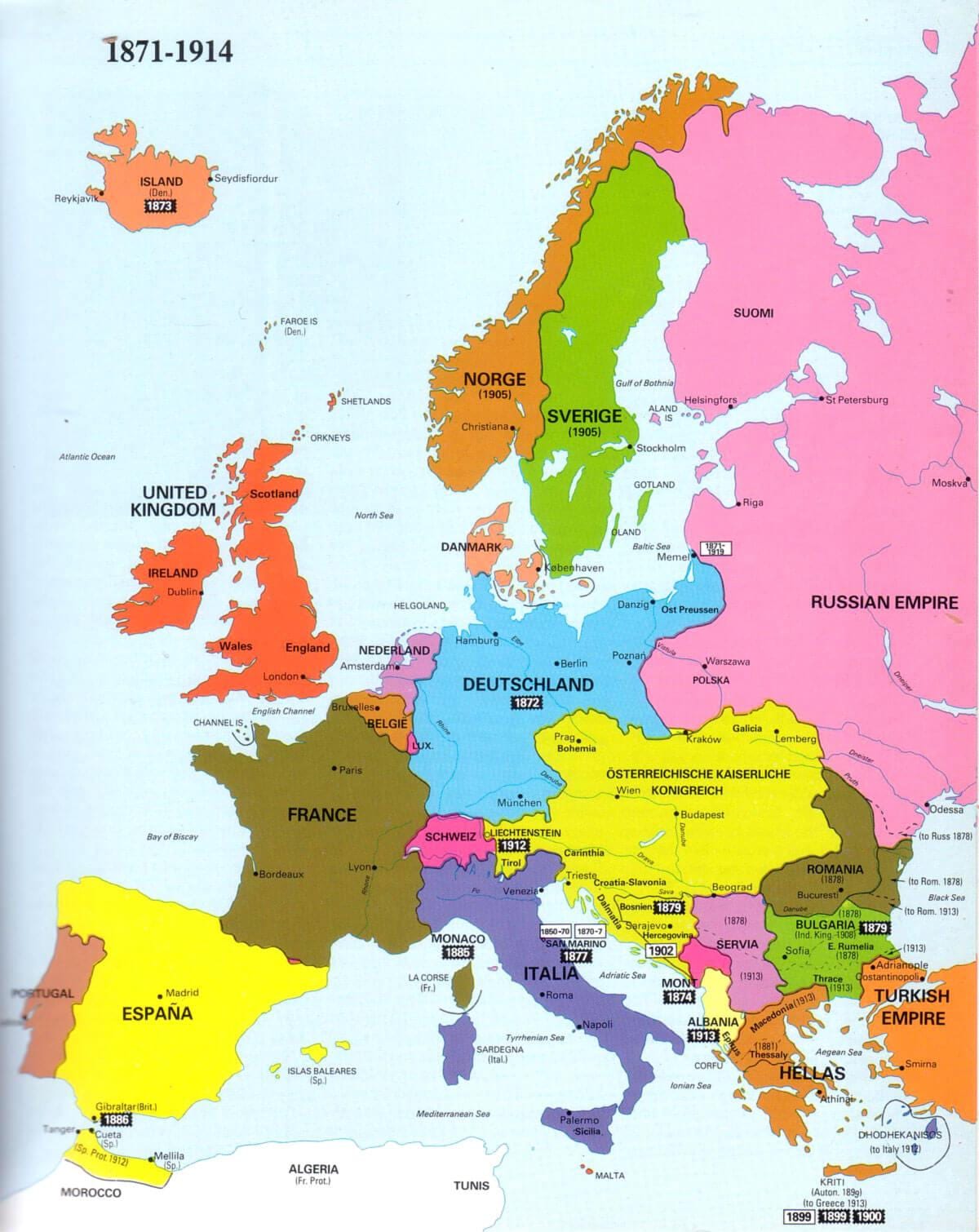 地図アイルランド欧州