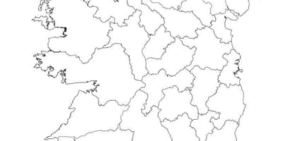 アイルランドの地図概要