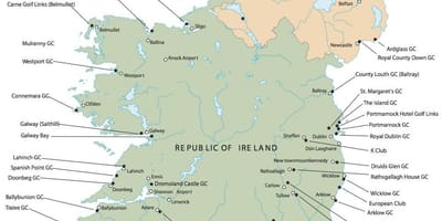 ベスト地図アイルランド