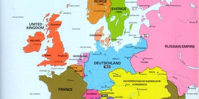 地図アイルランド欧州