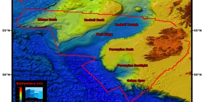 現実の地図アイルランド