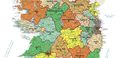 地図兵器調査アイルランドの地図ビューア