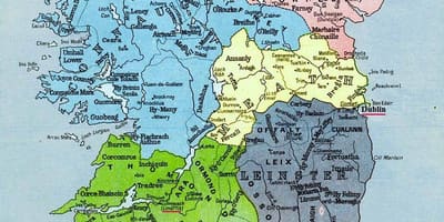 地図の巨石アイルランド 