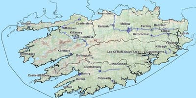 詳しい地図は西洋アイルランド